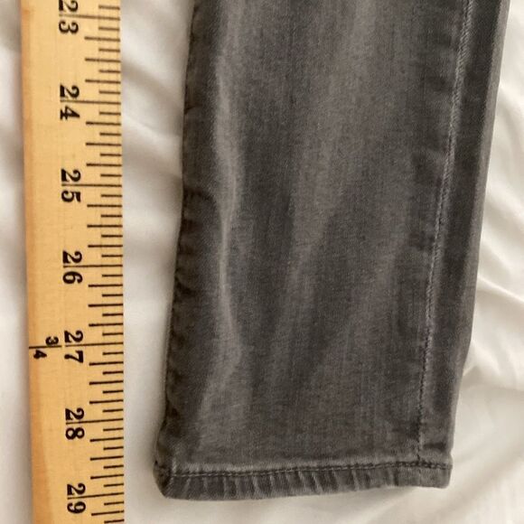 AG Adriano Goldschmied Farrah High Rise Skinny Gray Jeans Size 28 - Picture 7 of 7